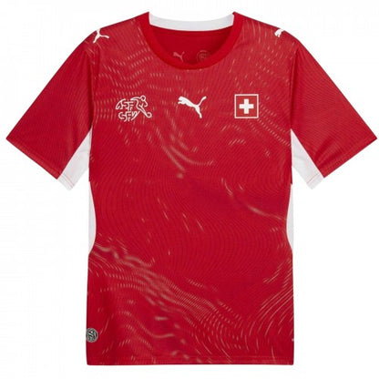 Front - Puma Unisex Adult World Cup 2026 Switzerland FC Home Shirt