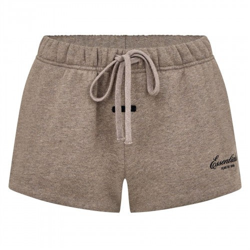 Front - Fear Of God Essentials Womens/Ladies Fleece Logo Printed Running Shorts