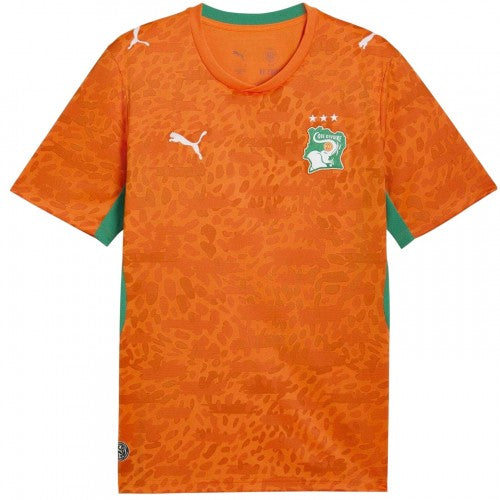 Front - Puma Mens Fifa World Cup 2026 Ivory Coast FC Home Shirt