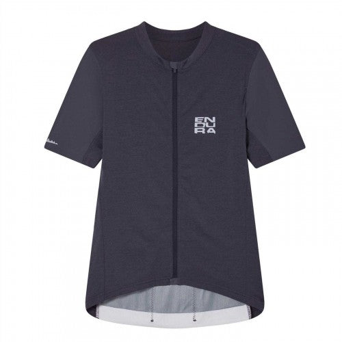 Front - Endura Mens Relaxed Fit Cycling Jersey