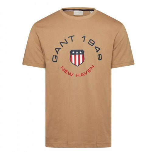 Front - Gant Mens Short-Sleeved T-Shirt