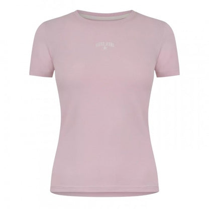 Front - Guess Womens/Ladies Star Print Slim T-Shirt