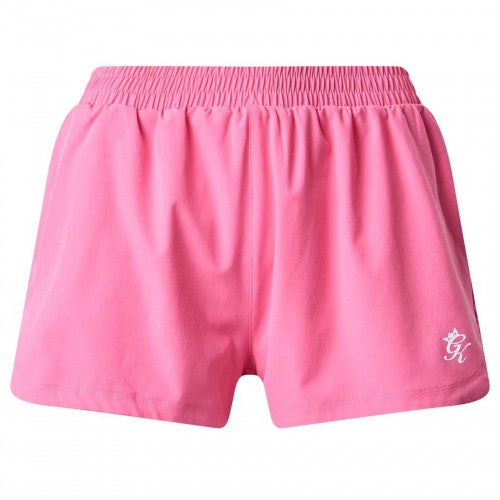 Front - Gym King Womens/Ladies 365 Non-Woven Running Shorts