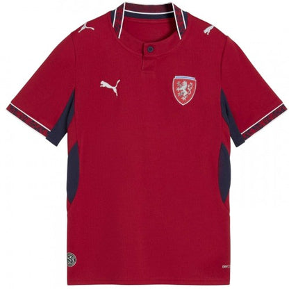 Front - Puma Childrens/Kids World Cup 2026 Czech Republic Home Shirt
