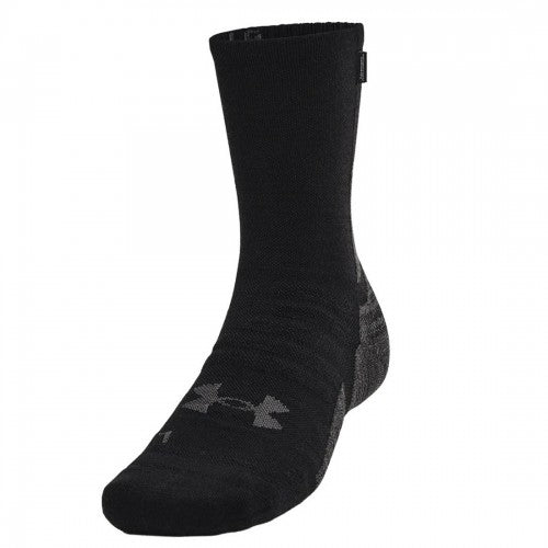 Front - Under Armour Unisex Adult Armourdry High Rise Running Socks