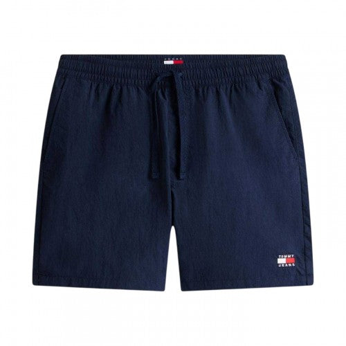 Front - Tommy Jeans Mens Club Nylon Shorts
