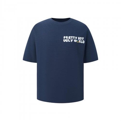 Front - Pretty Boy Ugly World Mens Regular T-Shirt