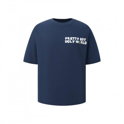 Front - Pretty Boy Ugly World Mens Regular T-Shirt