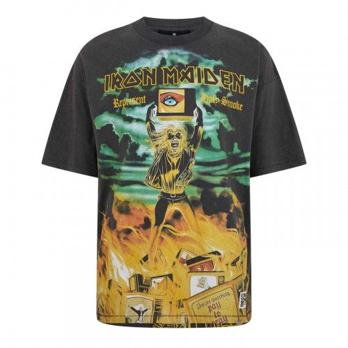 Front - Iron Maiden Mens Holy Smoke Eddie T-Shirt