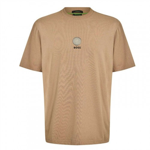 Front - Boss Mens Globe Short-Sleeved T-Shirt