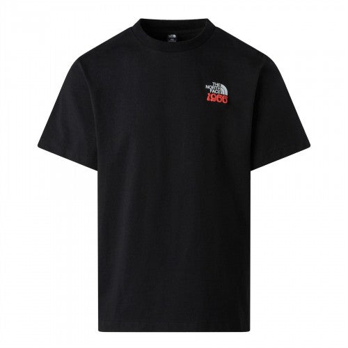 Front - The North Face Mens 1966 Graphic Print Oversized T-Shirt