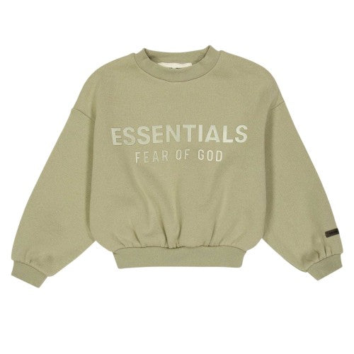Front - Fear Of God Essentials Childrens/Kids Logo Relaxed Fit Sweatshirt