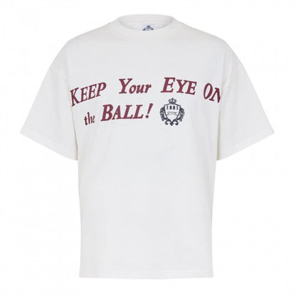 Front - Slazenger Mens Court Heavy Cotton Boxy T-Shirt