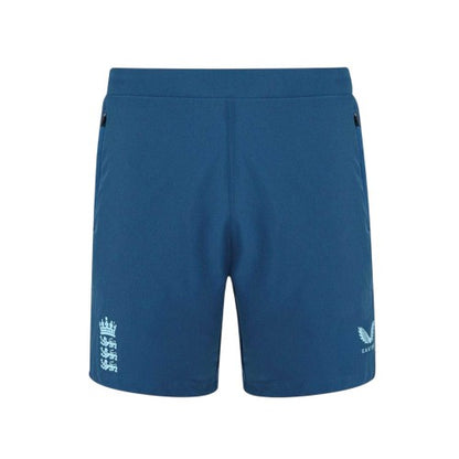 Front - Castore Mens 26/27 England Cricket Shorts