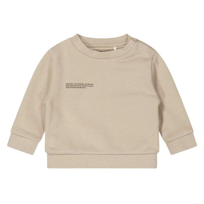 Front - Pangaia Baby Logo Crew Neck Sweatshirt