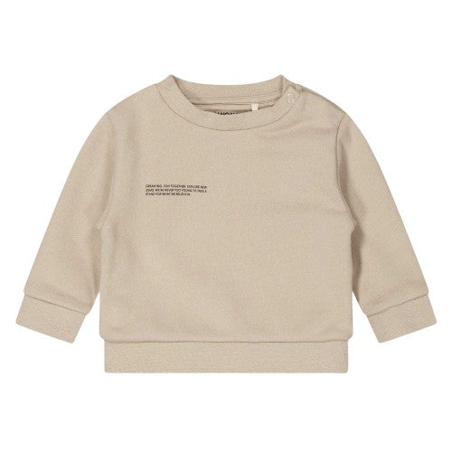 Front - Pangaia Baby Logo Crew Neck Sweatshirt