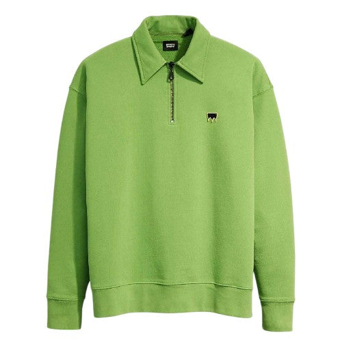 Front - Levis Mens Skate Embroidered Logo Regular Sweatshirt