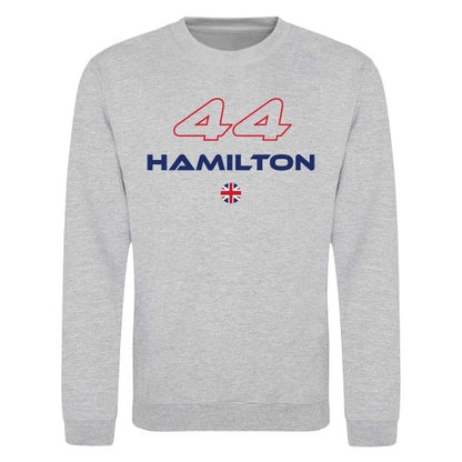 Front - AWD Unisex Adult Formula 1 Fleece Sweatshirt