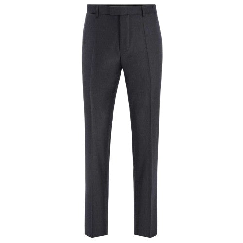 Front - Boss Mens T-Lone LC Virgin Wool Tailored Trousers