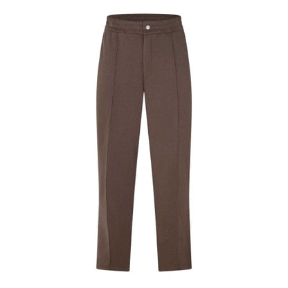 Front - Guess Mens Sonny Straight Leg Trousers