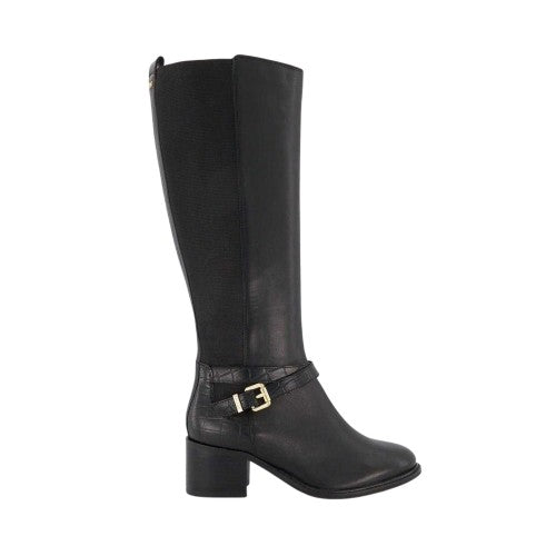 Front - Dune London Womens/Ladies Tildy Elasticated Knee-High Boots