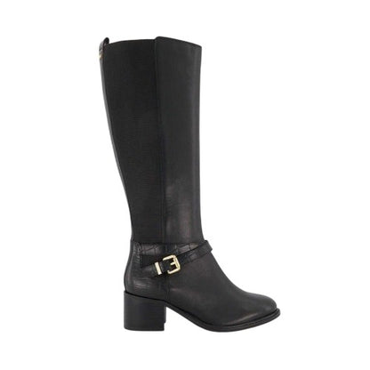 Front - Dune London Womens/Ladies Tildy Elasticated Knee-High Boots