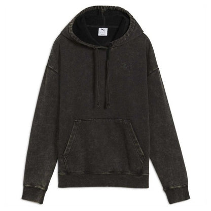 Front - Puma Womens/Ladies Essentials Elevated Washed Overhead Hoodie