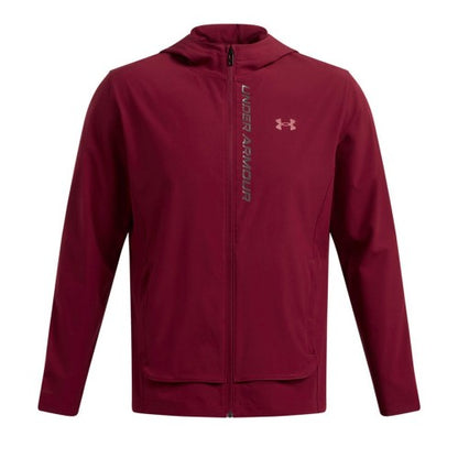 Front - Under Armour Mens Outrun Track Jacket