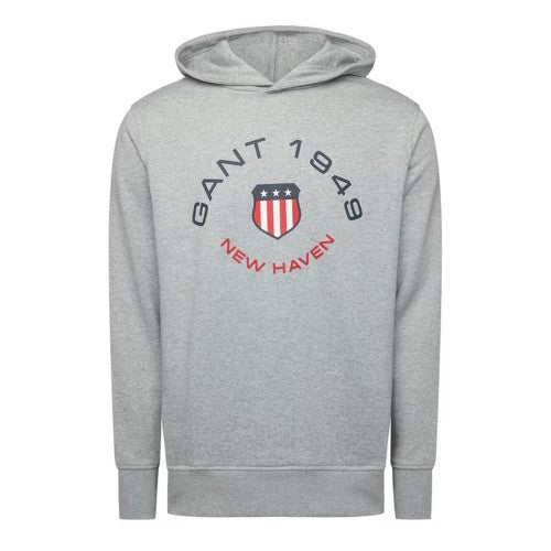 Front - Gant Mens 1949 Pullover Hoodie
