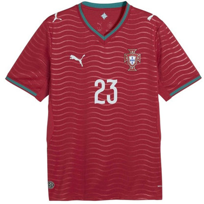 Front - Puma Mens Vitinha 2026 Portugal Home Shirt