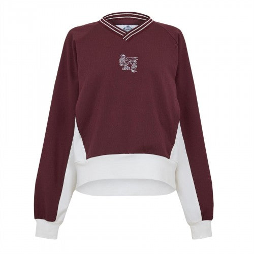 Front - Slazenger Womens/Ladies Off-Court Afterplay Pullover