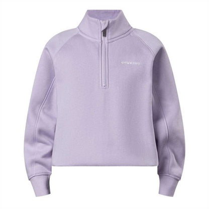 Front - Gym King Childrens/Kids 365 Funnel Neck Raglan Sweatshirt