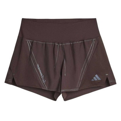 Front - Adidas Womens/Ladies Song For The Mute Regular Running Shorts