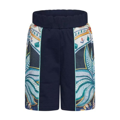 Front - Roberto Cavalli Boys Printed Shorts
