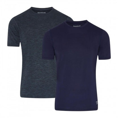 Front - Reebok Mens Short-Sleeved T-Shirt (Pack of 2)