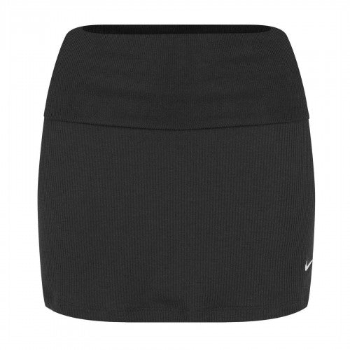 Front - Nike Womens/Ladies Ribbed Mini Skirt