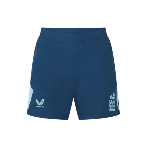 Front - Castore Womens/Ladies 26/27 England Cricket Shorts
