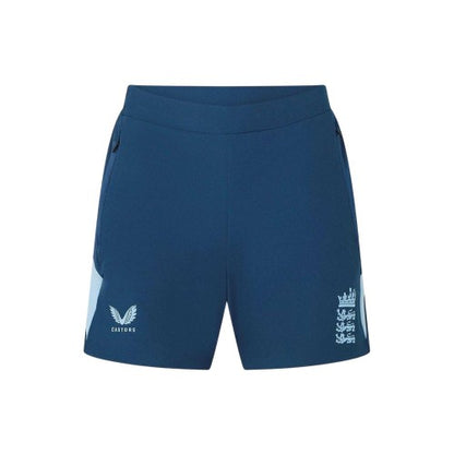 Front - Castore Womens/Ladies 26/27 England Cricket Shorts