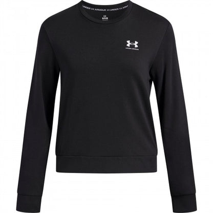Front - Under Armour Womens/Ladies Rival French Terry Crew Neck Sweatshirt