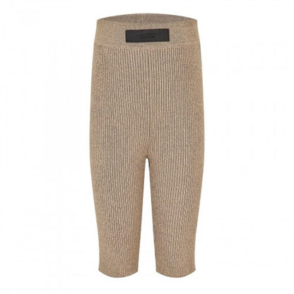 Front - Fear Of God Essentials Womens/Ladies Ribbed Cycling Shorts
