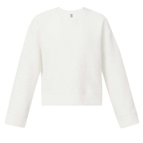 Front - Sweaty Betty Womens/Ladies Peaceful Crew Neck Sweatshirt