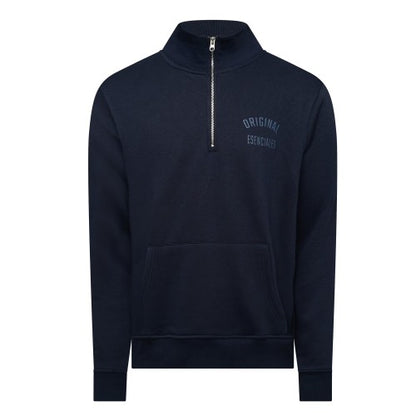 Front - Original Esenciales Mens Harley Arch Quarter Zip Sweatshirt