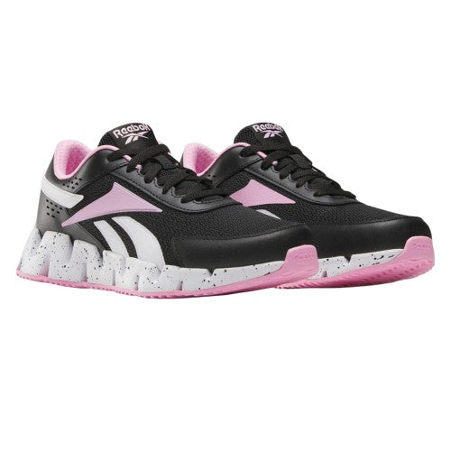 Front - Reebok Childrens/Kids Dynamica 2.0 Zig Zag Trainers