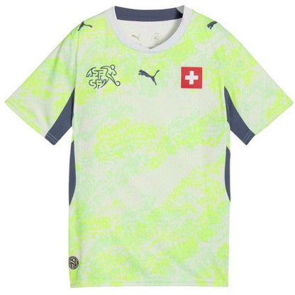 Front - Puma Childrens/Kids World Cup 2026 Switzerland FC Away Shirt