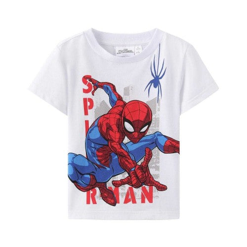 Front - Spider-Man Childrens/Kids Cotton T-Shirt