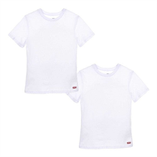 Front - Levis Childrens/Kids Single Jersey T-Shirt (Pack of 2)