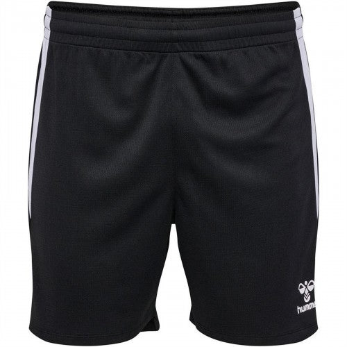 Front - Hummel Mens Lead Side Stripe Training Shorts