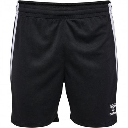Front - Hummel Mens Lead Side Stripe Training Shorts