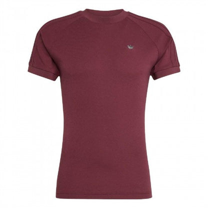 Front - Adidas Mens Cali Jersey Crew Neck Raglan T-Shirt