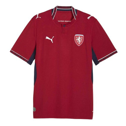 Front - Puma Mens World Cup 2026 Czech Republic Home Shirt